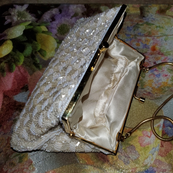 Designer  Stephanie evening bag/ clutch- Made in British Hong Kong - Picture 5 of 5